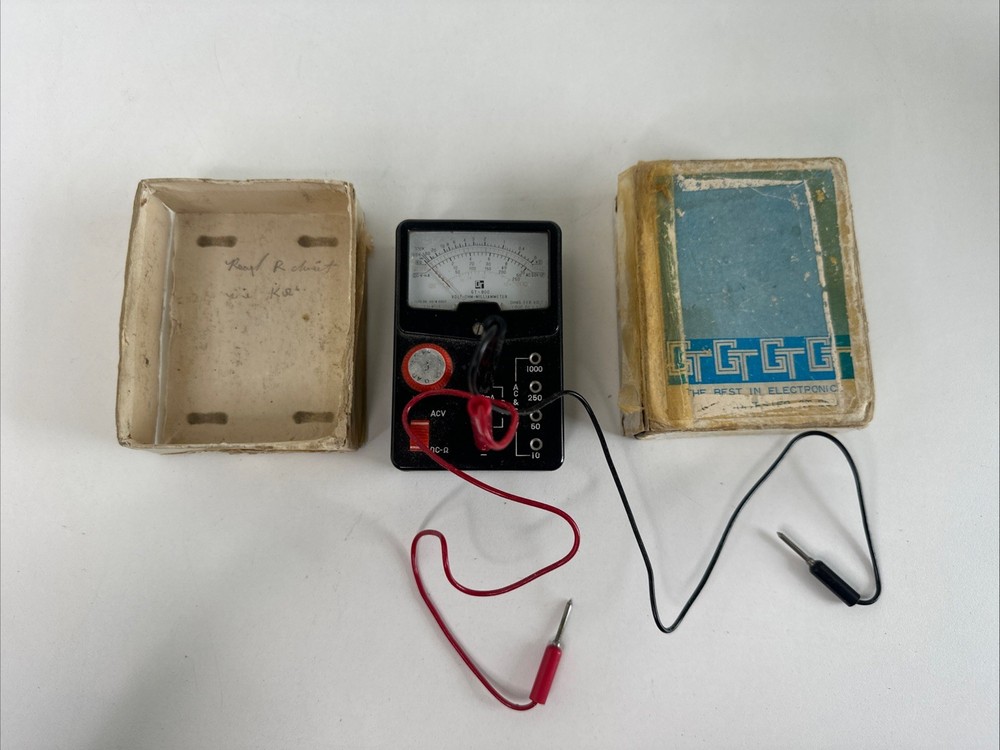 Vintage Boxed Electric Millimeter