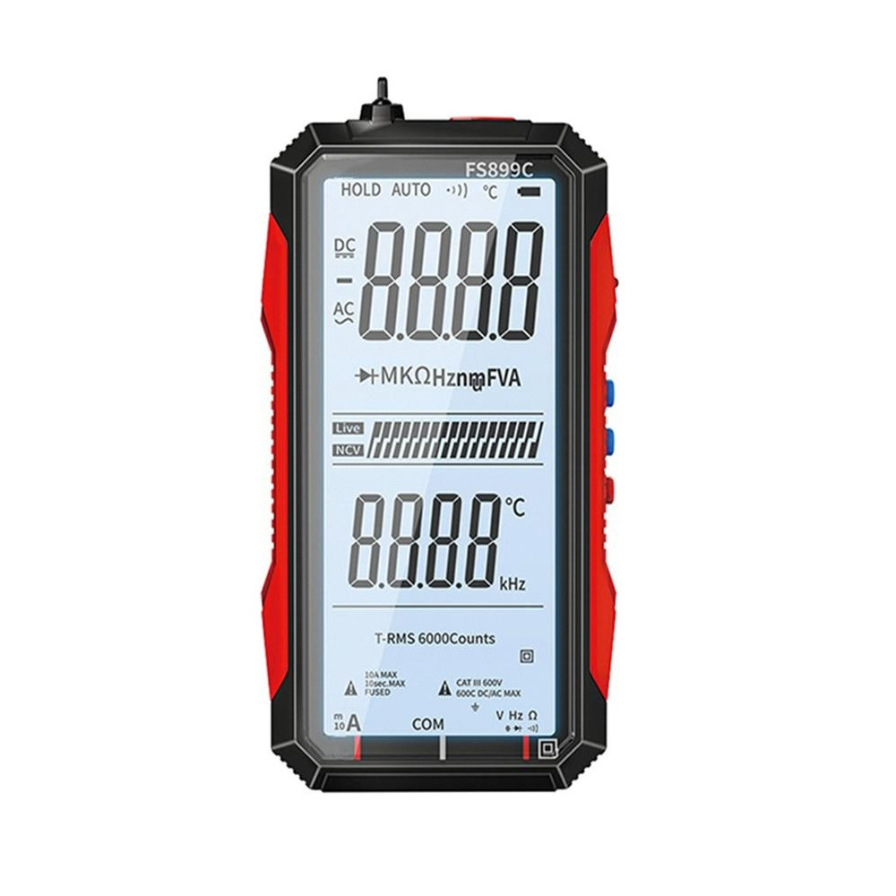 USB C Rechargeable Digital Multimeter For Electrical Testing With Large Display
