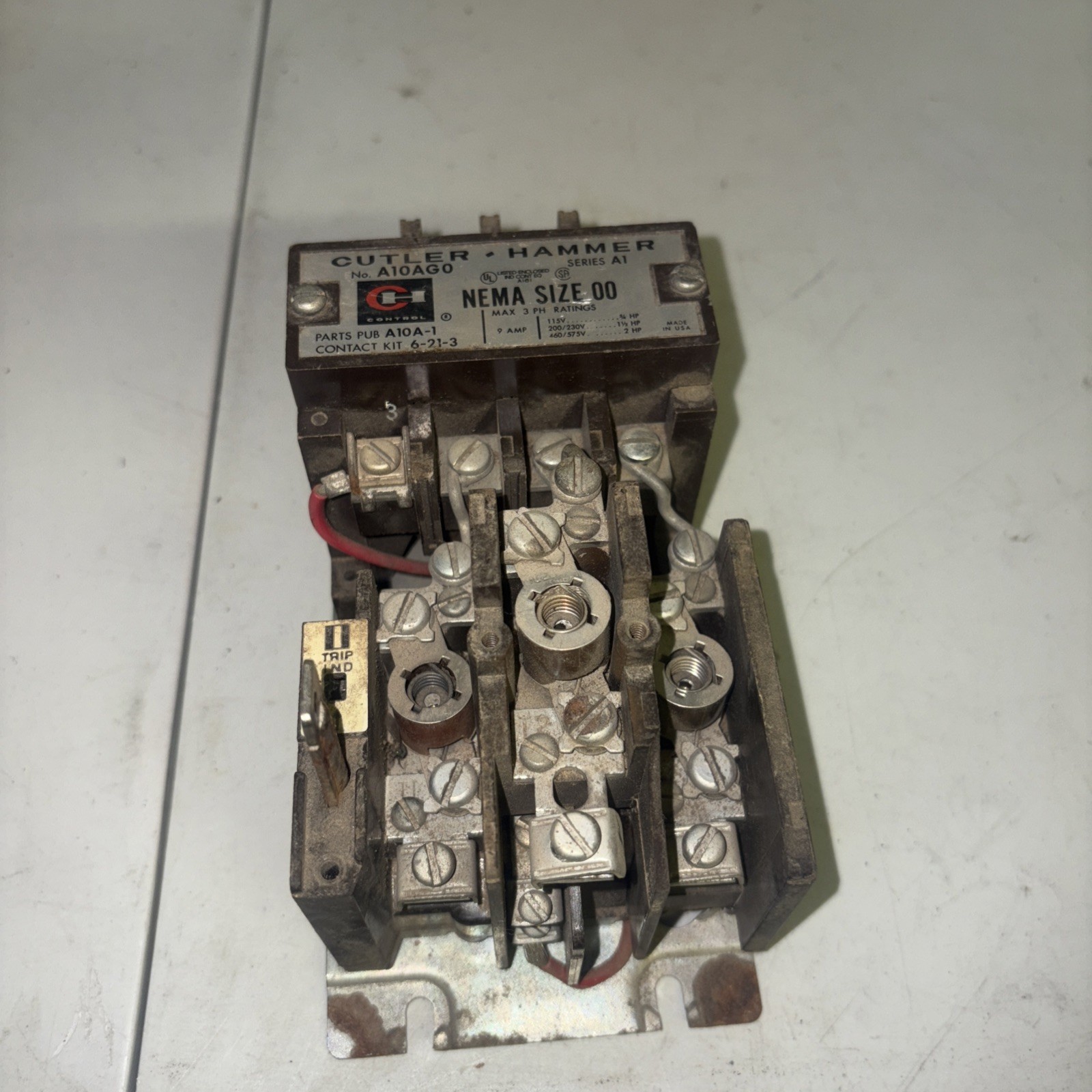 Cutler-Hammer A10AG0 NEMA SIZE 00