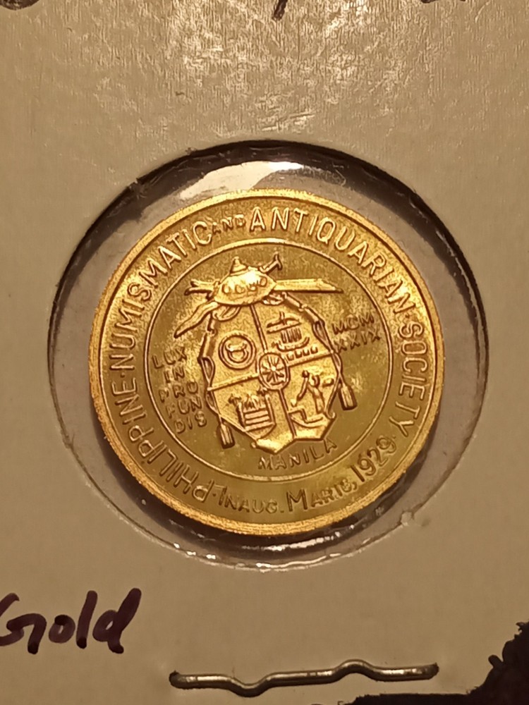 Philippines 1976 PNAS Token IMF Gold BU