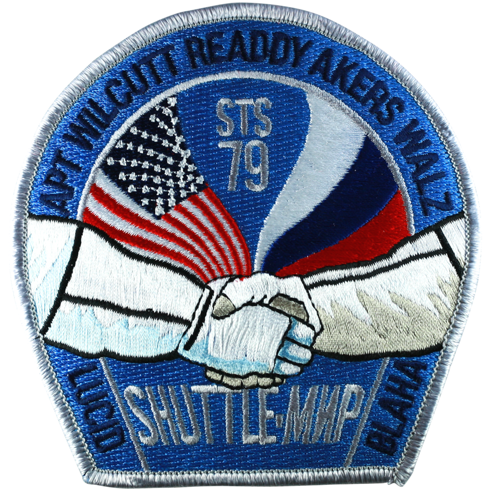STS-79 NASA Shuttle Mission Flight Astronaut Crew Space Patch