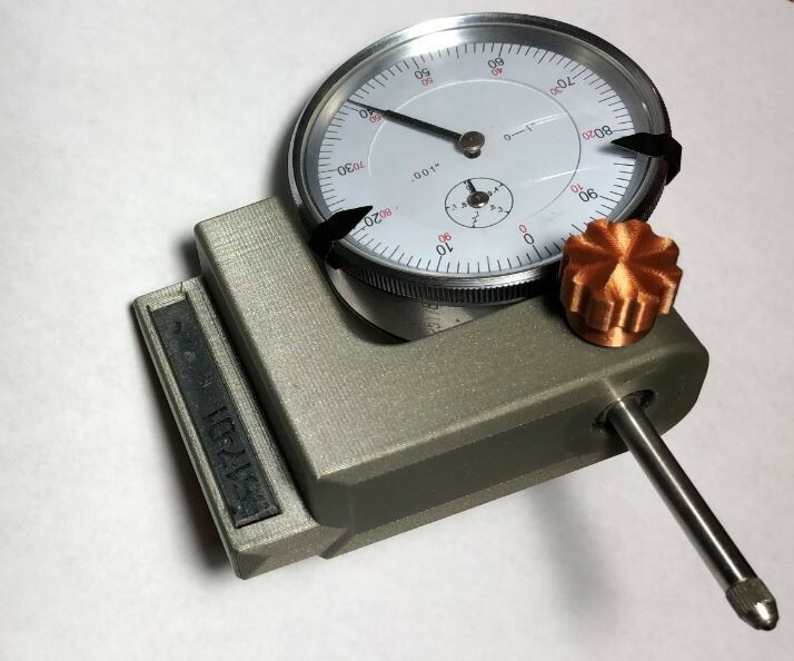 Lathe Clamp type 3/8" Dial Indicator Tool Holder.  (Indicator not INCLUDE)