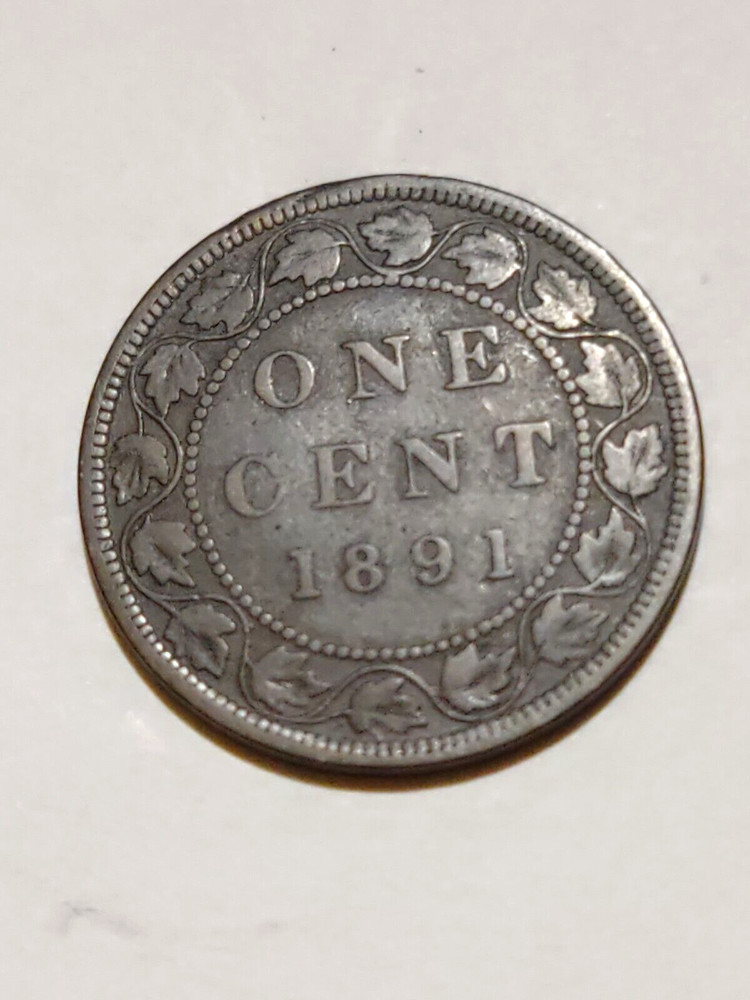 1891 Canadian One Cent