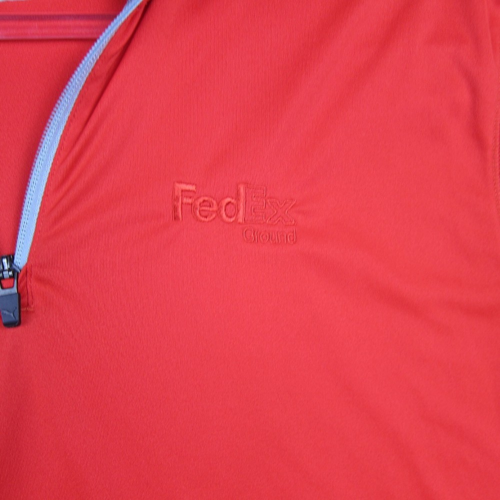 Puma Pullover Red Jacket XL Polyester Longsleeve