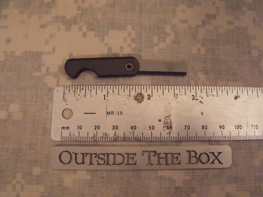 Emergency/Survival: Ceramic Folding Razor Knife, Covert, E&E, VERY Sharp!