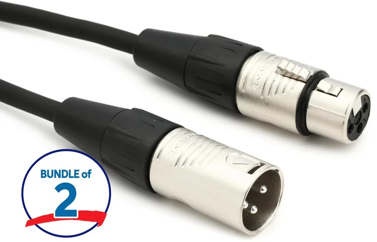 RapcoHorizon RM1 Microphone Cable - 20-foot (2-Pack)