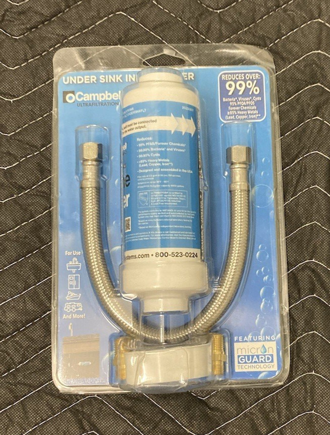 Campbell Ultrafiltration Under Sink Inline Filter Kit