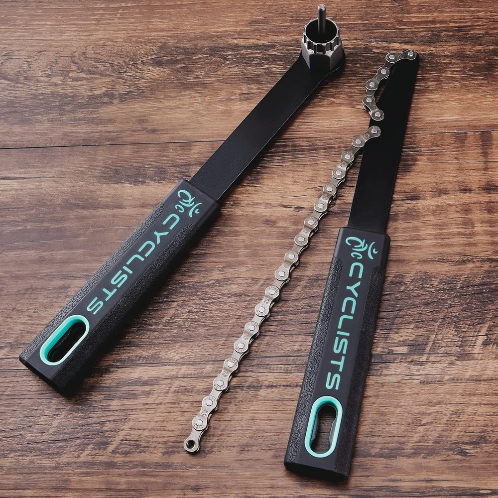 Cassette Removal Tool Sets - Chain Whip & Lock Ring for Medium, Black