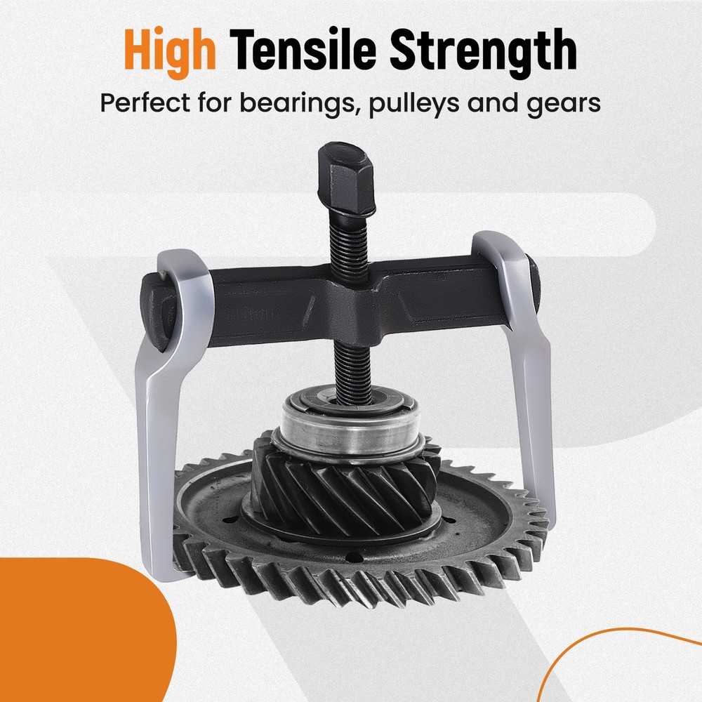 14" Reversible Jaw Puller Adjustable Depth/Width For Bearings &Gears w/ Hex Head