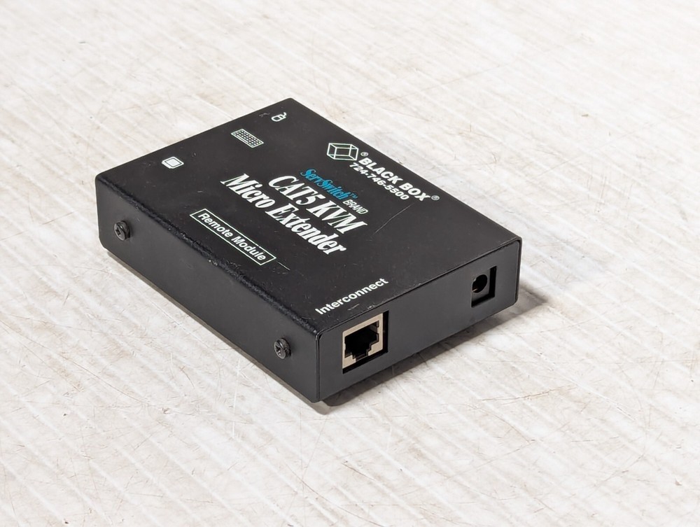 Black Box CAT5 KVM Micro Extender - Remote Module 724-746-5500 ServSwitch