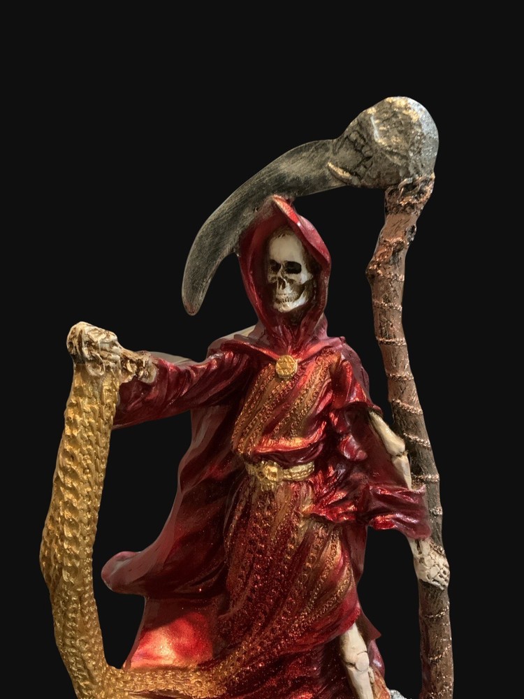 Santa Muerte Padre Nuestro * Curada * 17 Inch