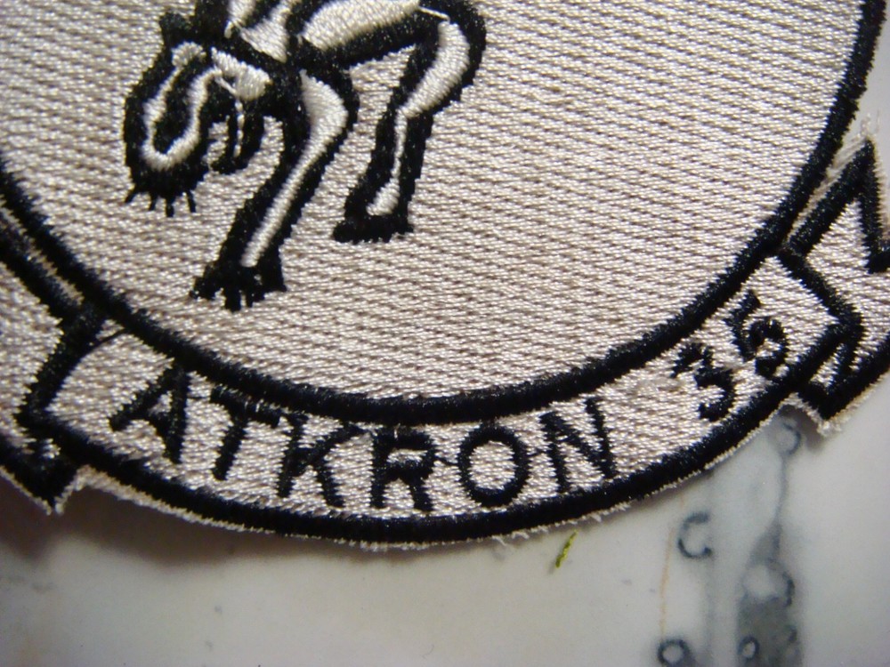US NAVY ATTACK SQUADRON ATKRON 35 " BLACK PANTHER " PATCH