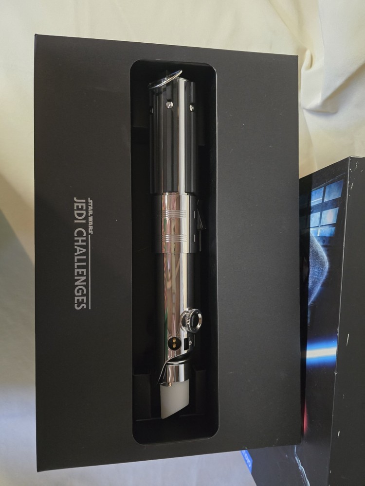Star Wars Jedi Challenges AR Headset with Lightsaber Controller and Tracking
