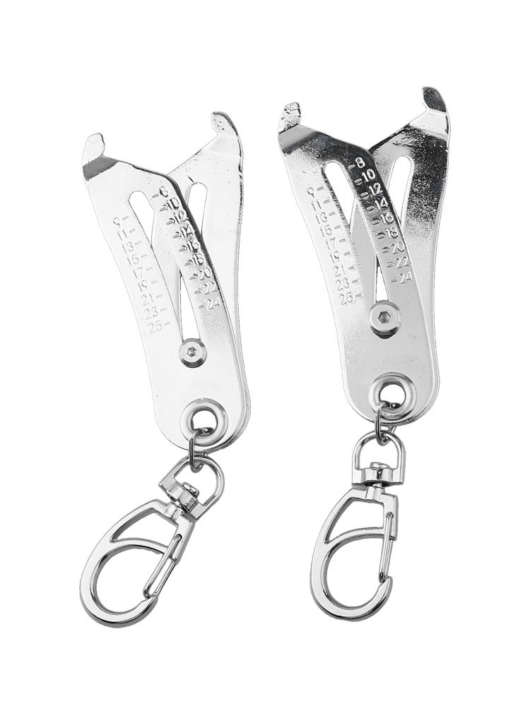 Essential 2PC Thread Size Examination Kit for DIY Enthusiasts and Professionals