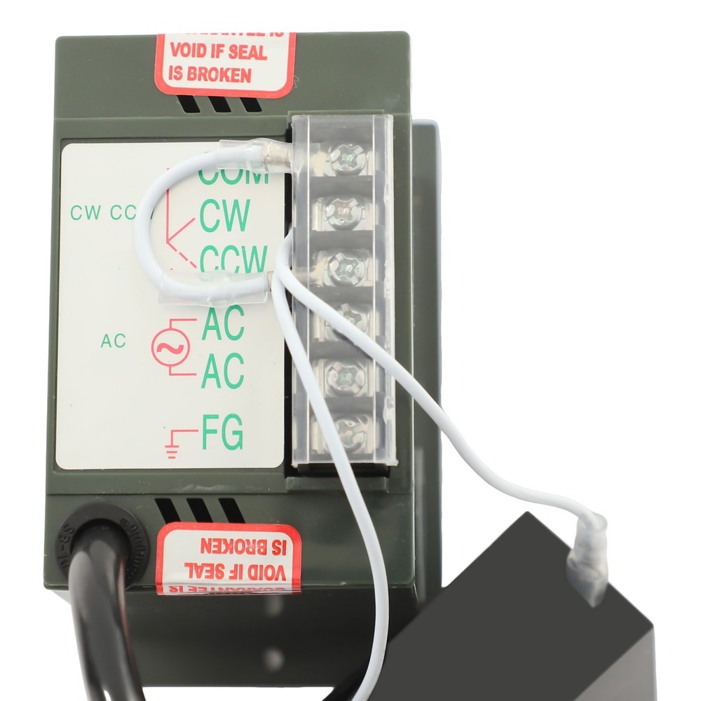 200W AC Gear Motor With Speed Controller Electric Variable Single-Phase 20K 110V