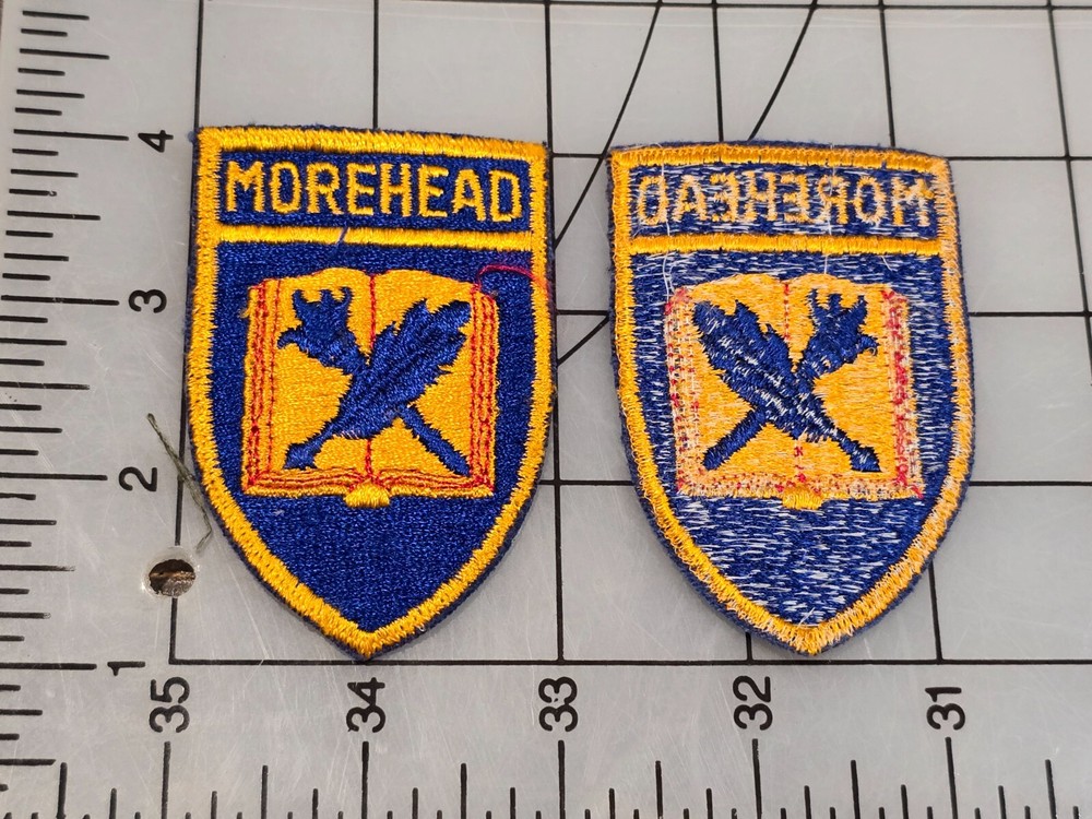 Original Morehead College Patch Cut Edge 3089