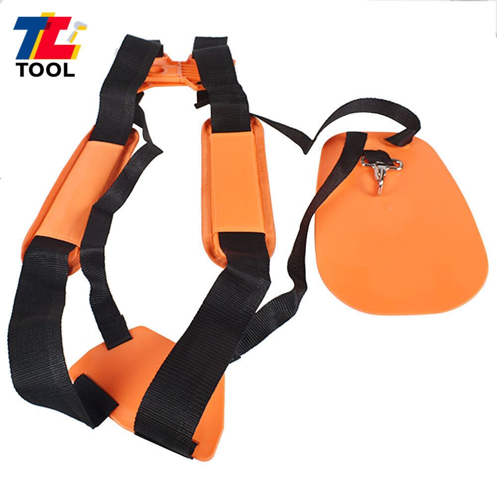 Double shoulder Strap For Echo Universal Trimmer Harness Brush Cutter Orange