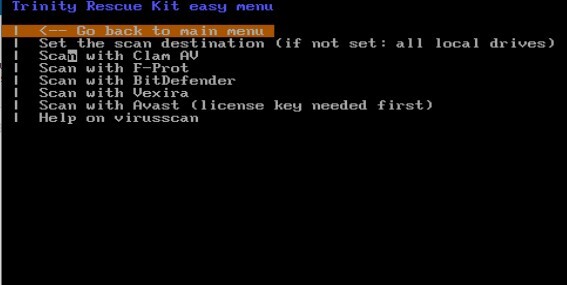 Trinity Rescue Kit Boot CD 3.4 Windows Password Reset, 5 Virus Scanners,