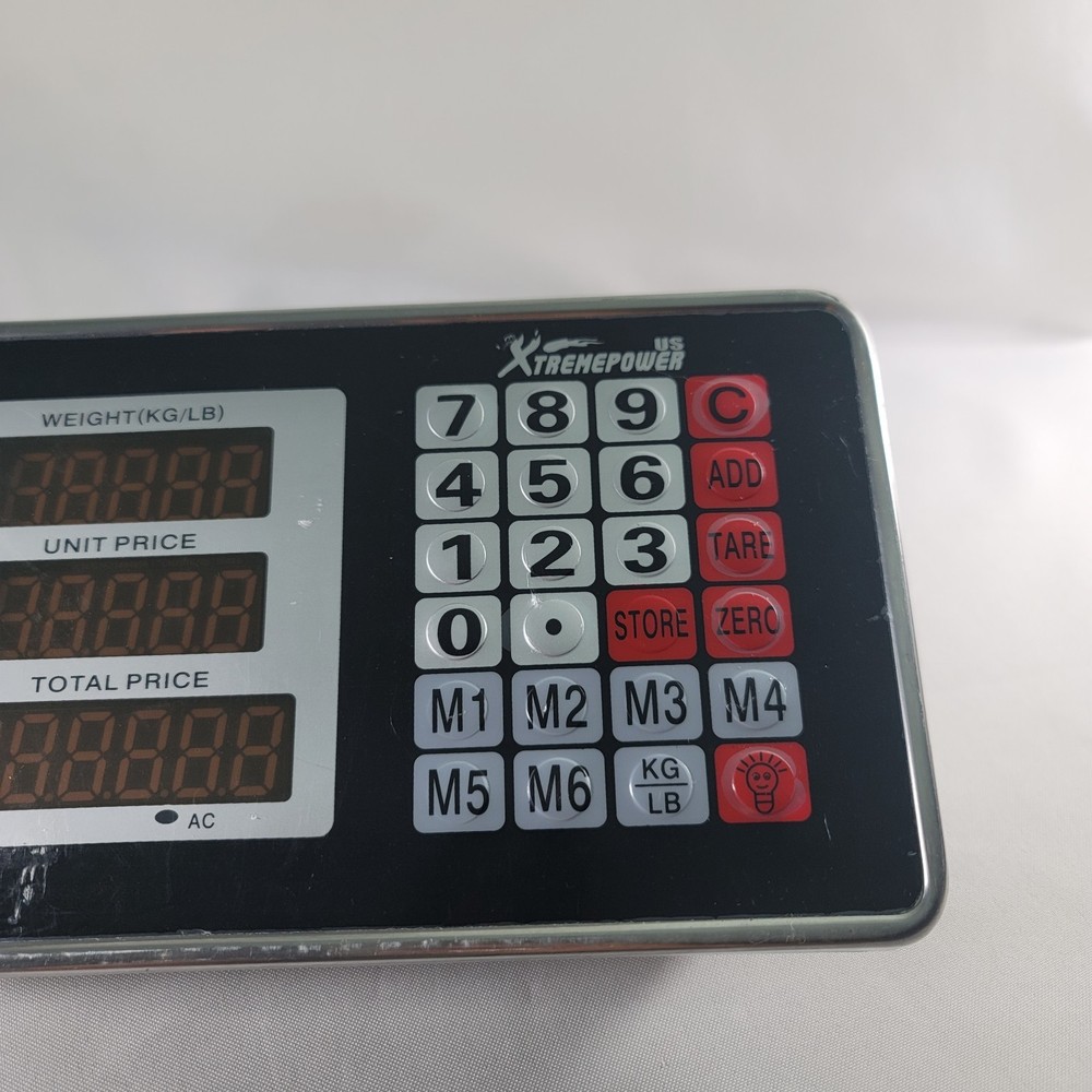 XtremepowerUS 600LB Weight Computer Scale Digital Floor Platform Shipping