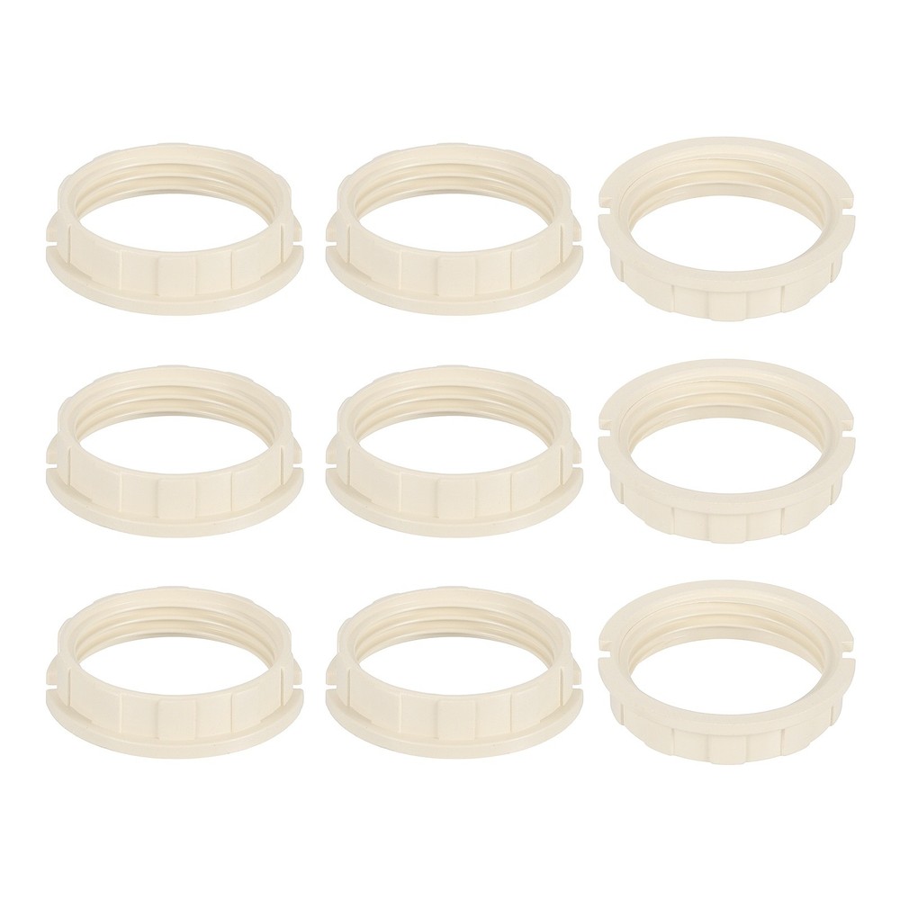9 Pcs G9 Light Socket Rings for 1-1/16in Thread Diameter G9 Sockets(Big)