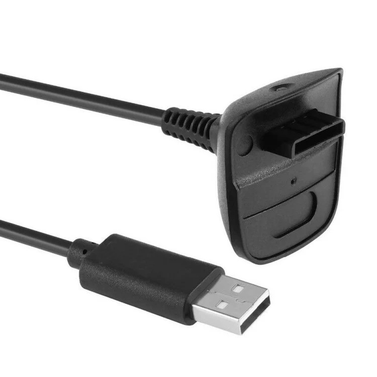 USB Play & Charge Cable for Xbox 360 Wireless Controller 4ft Fast Charging Cord