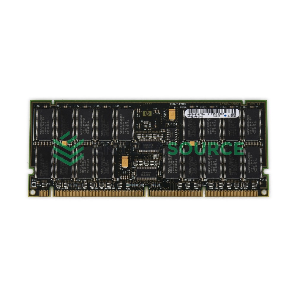 HP A4923-60001 512MB SDRAM High Density ECC Server Memory Module