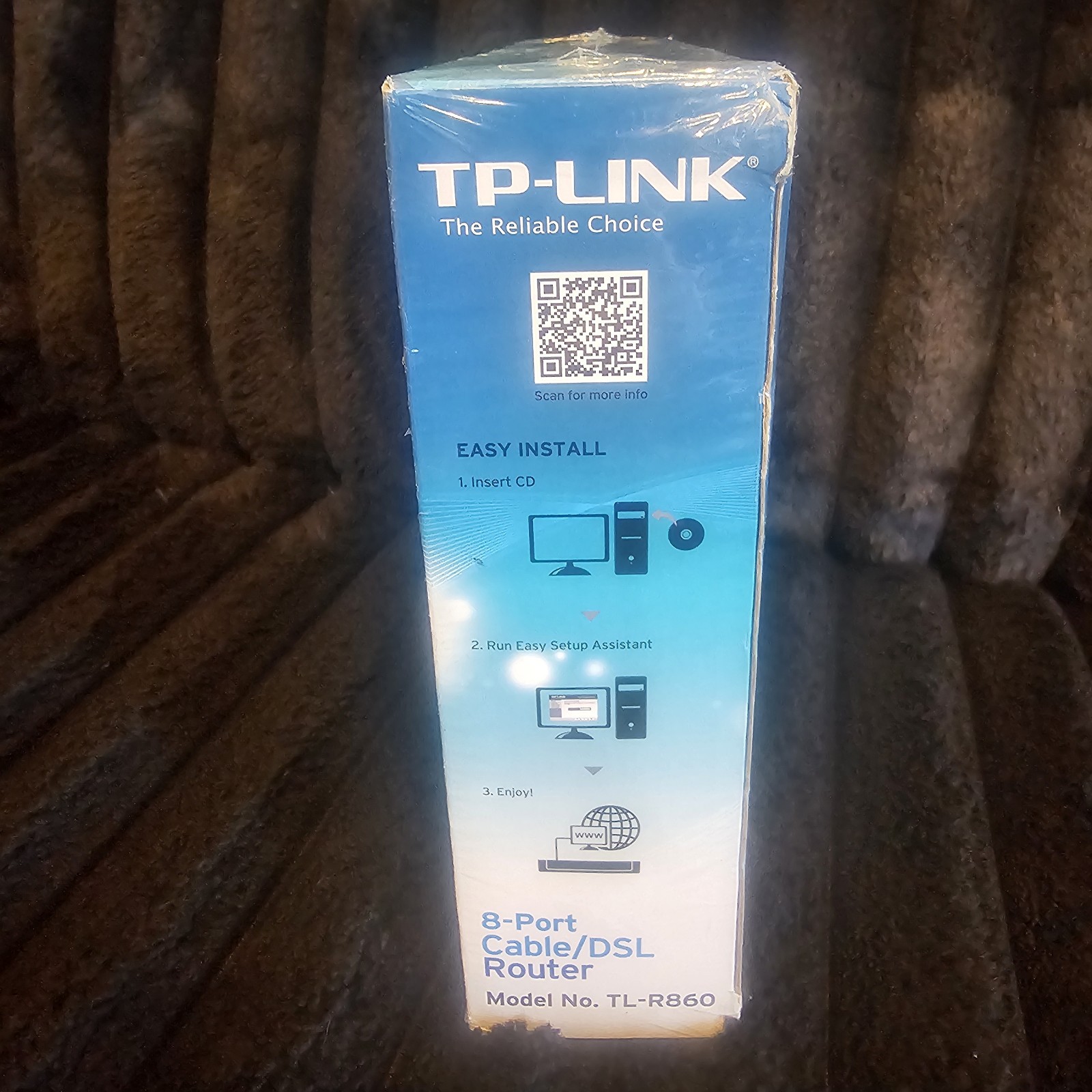 TP-LINK 8 PORT CABLE/DSL ROUTER Model No TL-R860 New Sealed