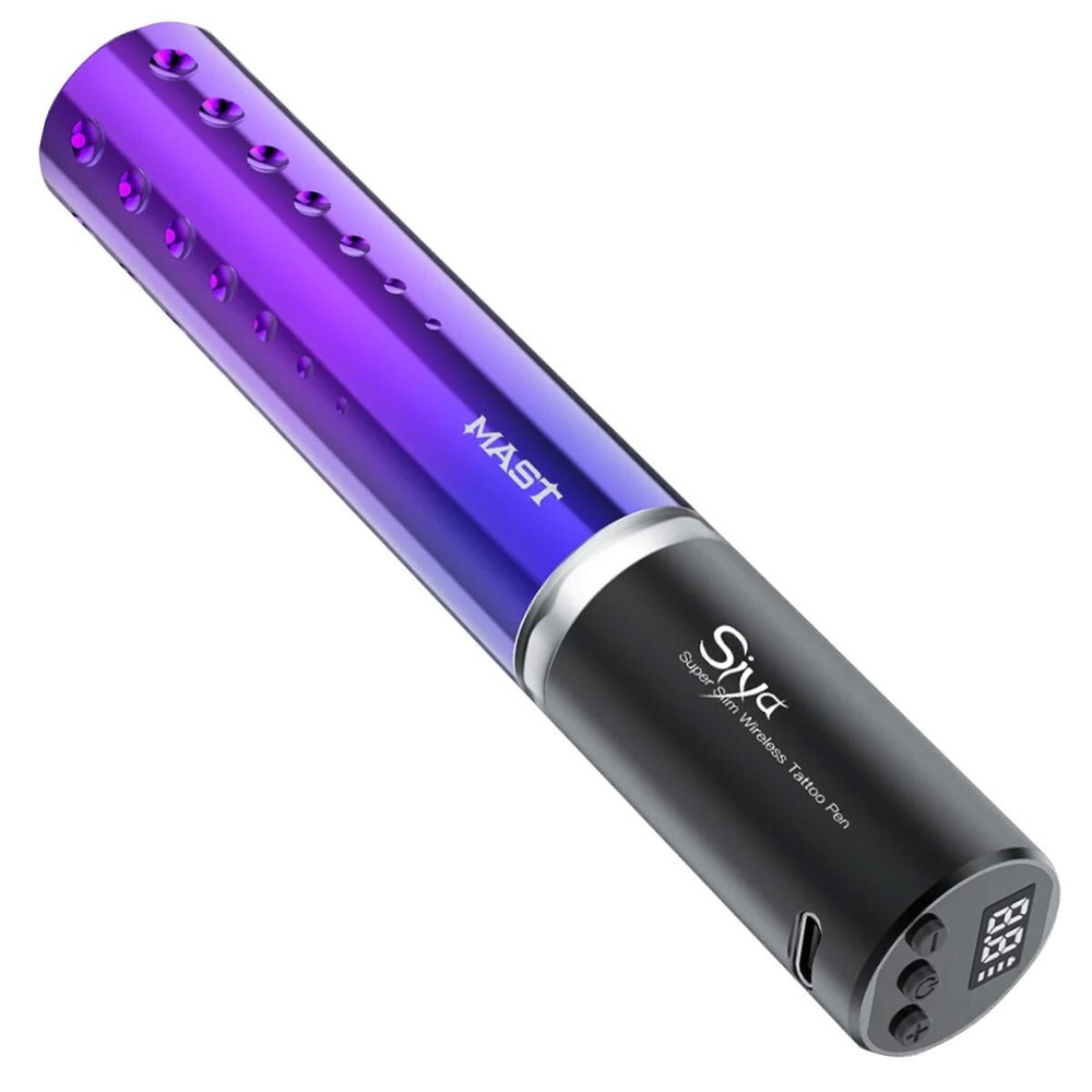 Wireless tattoo machine Dragonhawk MAST Siya PURPLE GRADIENT