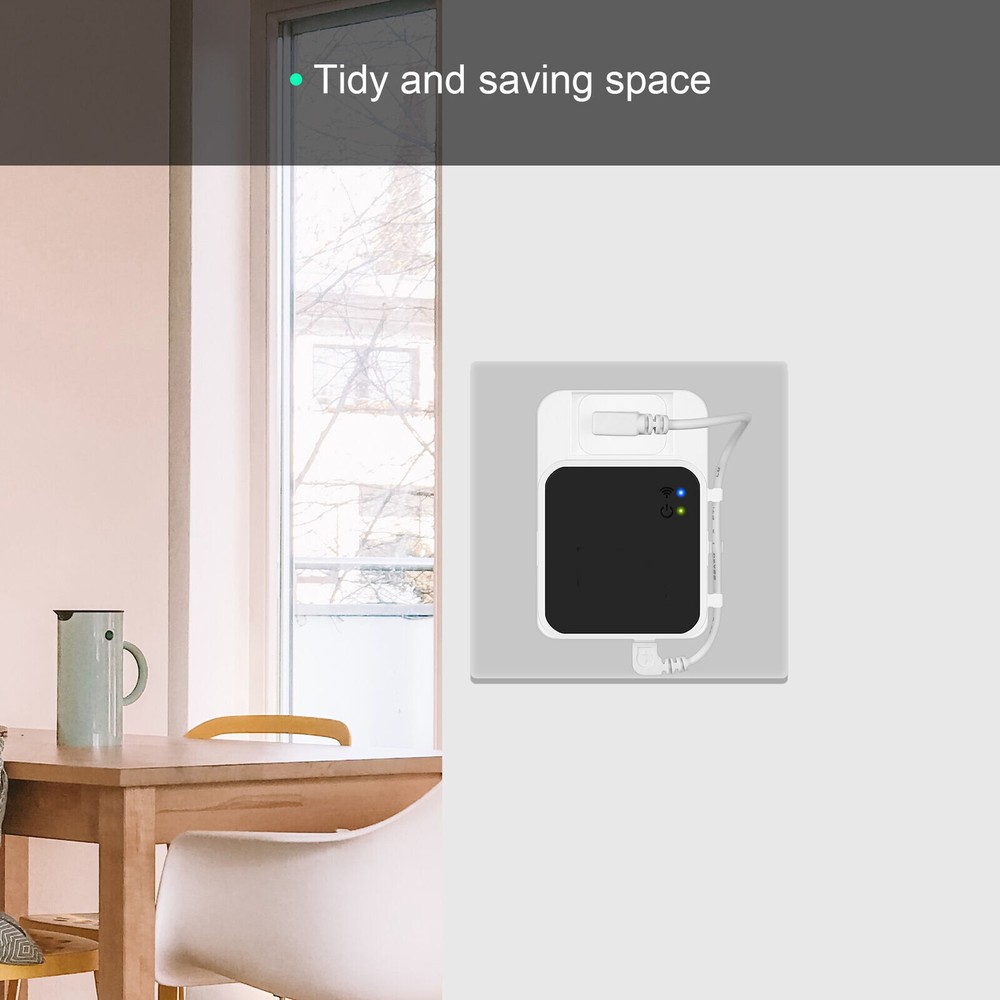 2Pack Simple Mount Bracket Holder Outlet Wall Mount Fit For Blink Sync Module 2