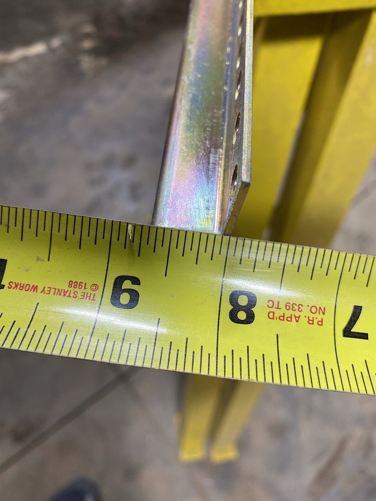 2 - MOUNTING RACK RAILS USED CONDITION 78.75” LONG