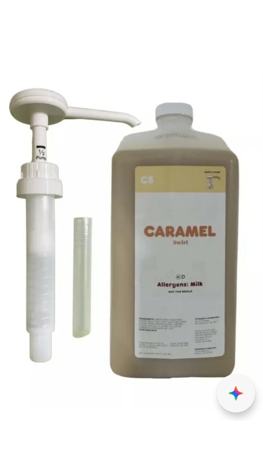 Dunkin Donuts Original Caramel Swirl 64 Oz Jug -FREE SHIPPING!! Exp- 90+ days