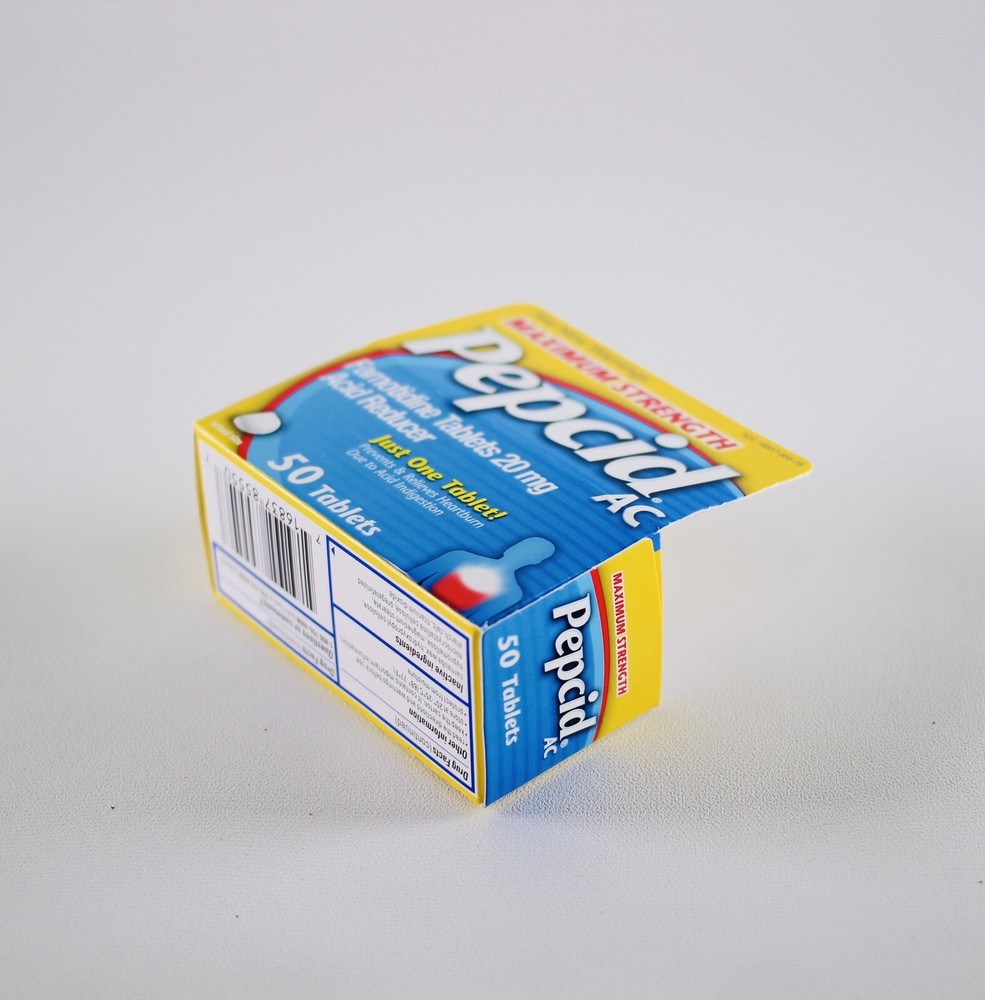 Pepcid AC Maximum Strength Prevents & Relieves Heartburn - 50 Tablets