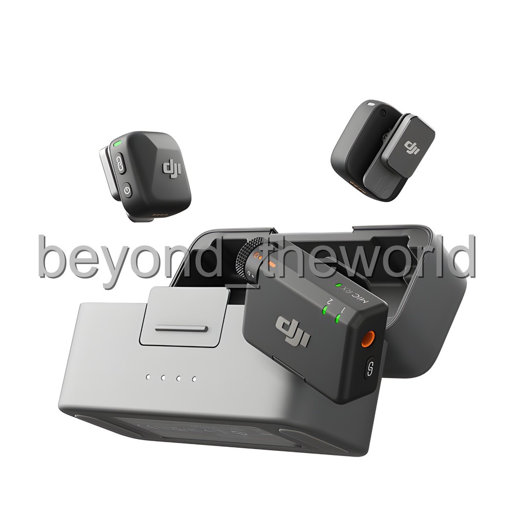 DJI Mic Mini (2TX+1RX+Charging Case) Mini Wireless Microphone Full Set