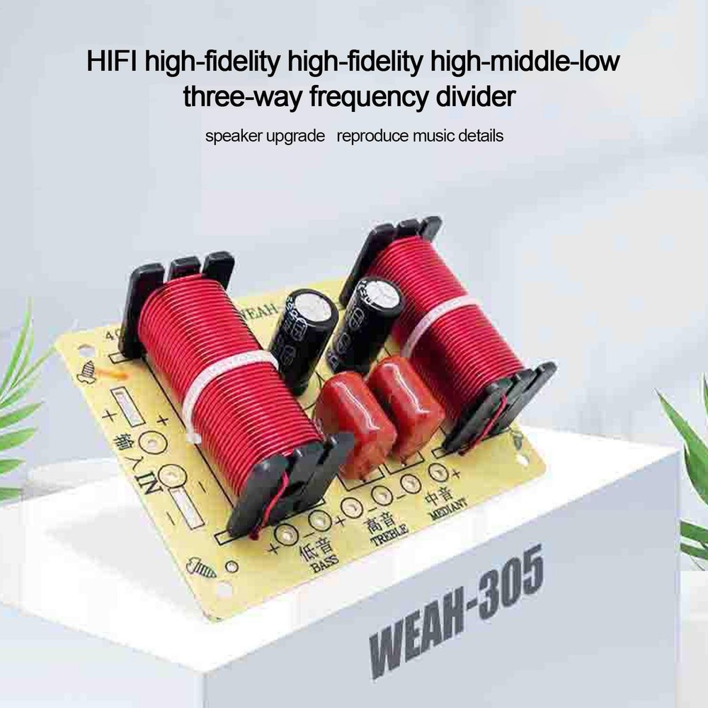 3 Way Speaker Frequency Divider 150W Hi-Fi Crossover Filter Module Board