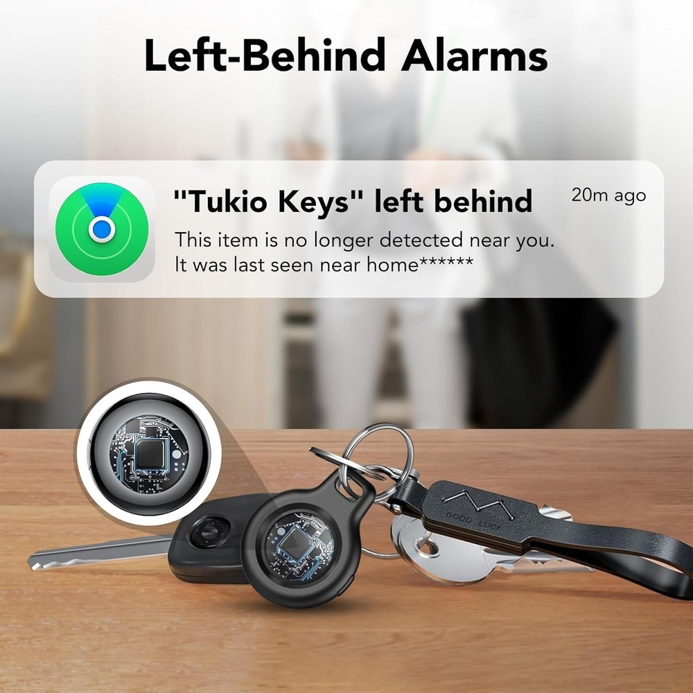Tracker Tags - 1 Pack, Bluetooth Tracker for iPhone ipad Find My(iOS Only), Key