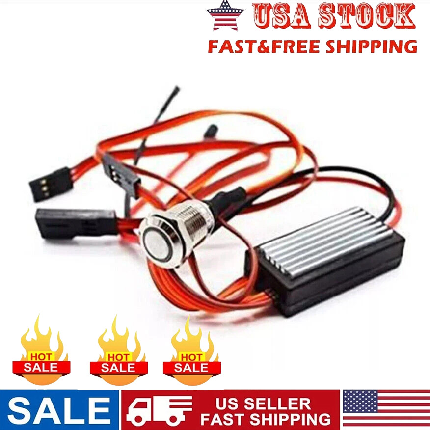 RC Model Airplane Glow-Nitro 2 &4 -Stroke Engine on Board Glow Plug Driver US