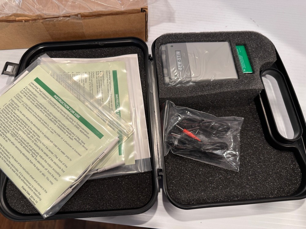 GEM-STIM Transcutaneous Electrical Nerve Stimulator Model GM3A50T