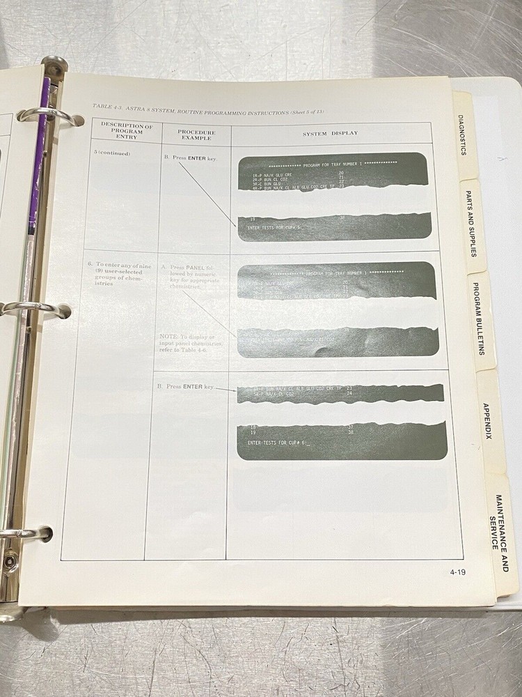 Beckman Astra Automated Stat/routine Analyzer System - Users Guide / Manual