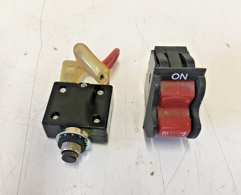 Delta 36-540 36-545 Table Saw Power and Reset Switch