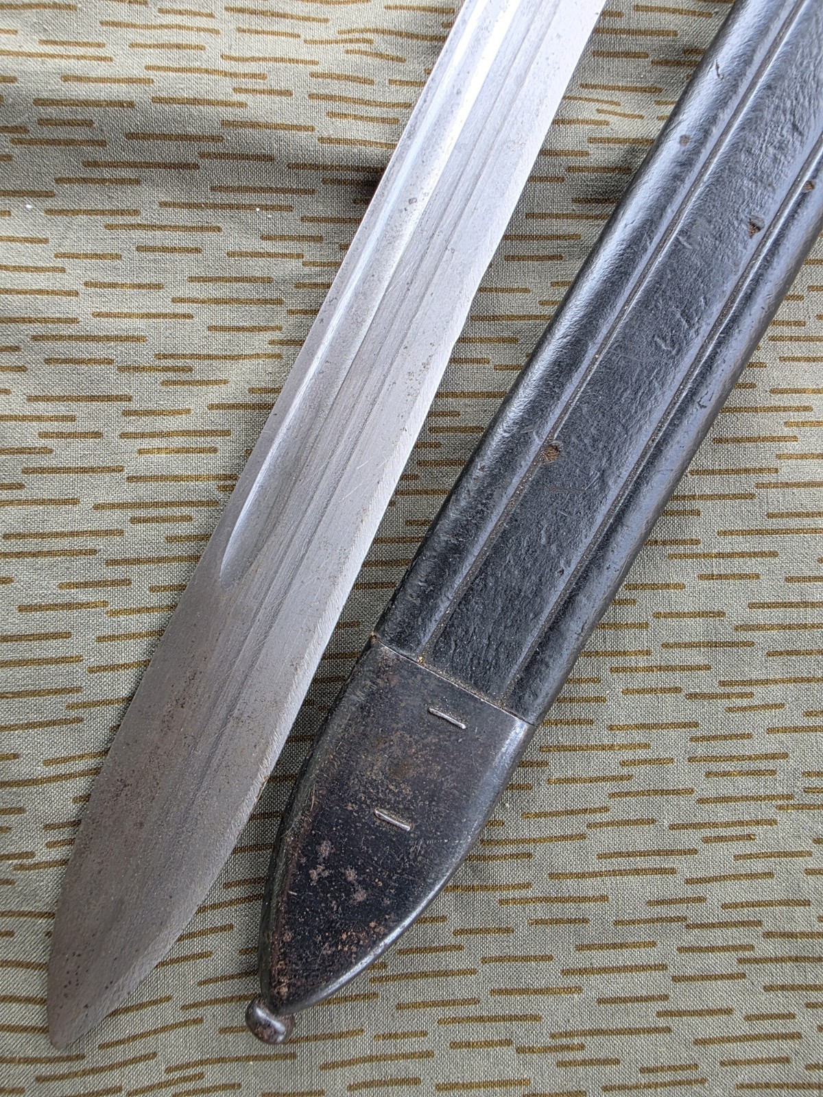 BRAZILIAN Model 1908 ARTILLERY SHORT SWORD & SCABBARD Brazil