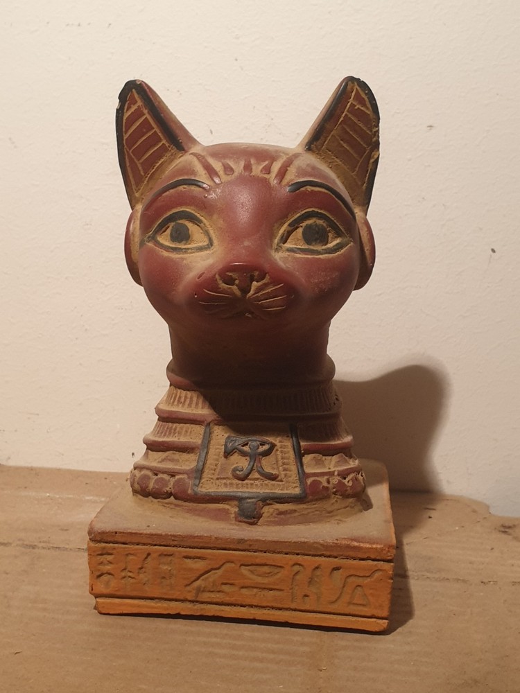 EXTREMELY ACTIVE Haunted Ancient Stone Cat Statue Paranormal Miracles & Protecti
