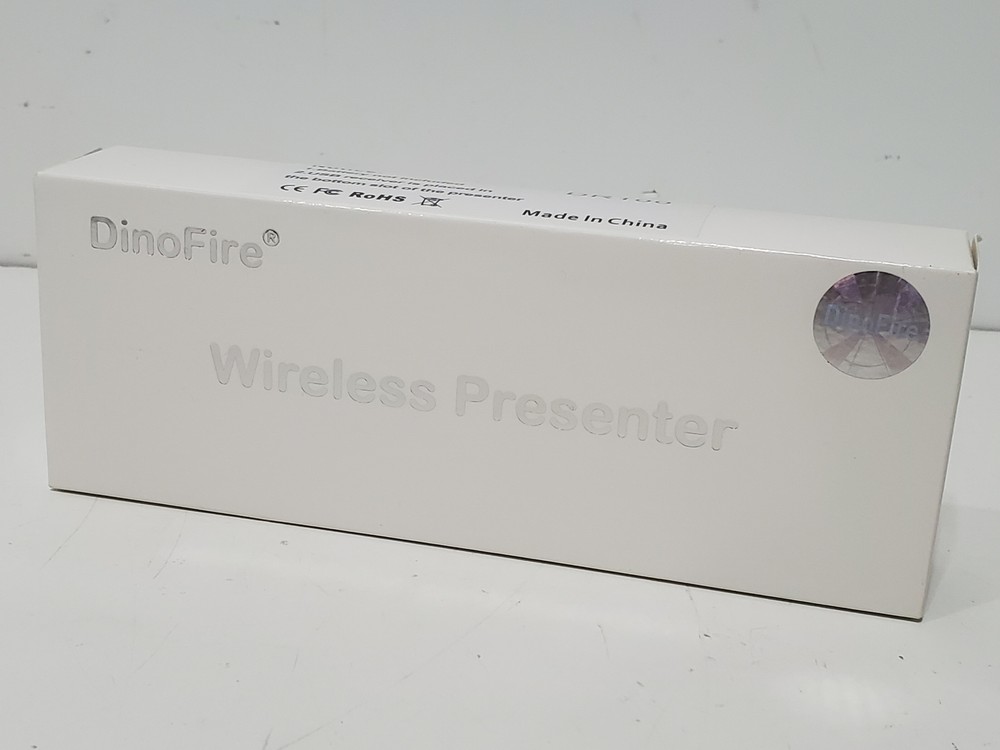 DinoFire DR100 Wireless Presenter PowerPoint Clicker Presentation Remote