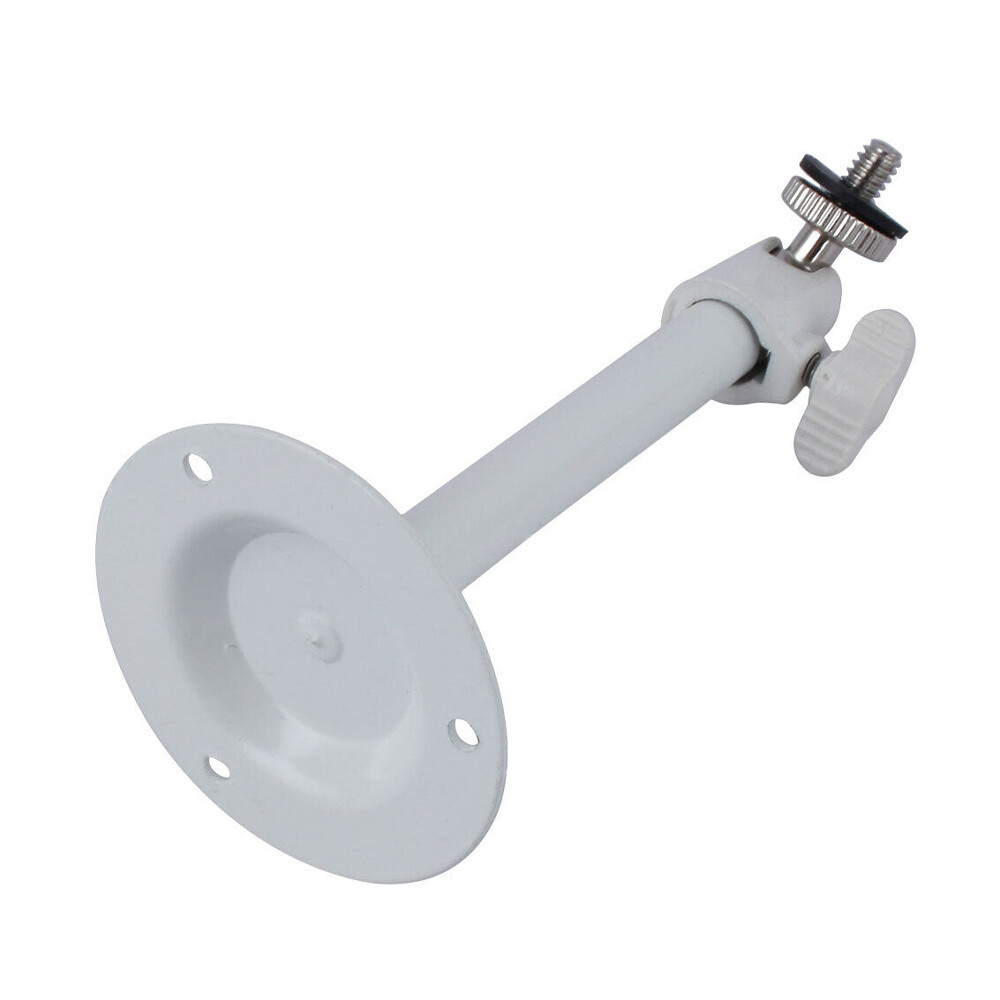 11cm High White Metal Wall Ceiling Mount Bracket Stand for CCTV Security Camera
