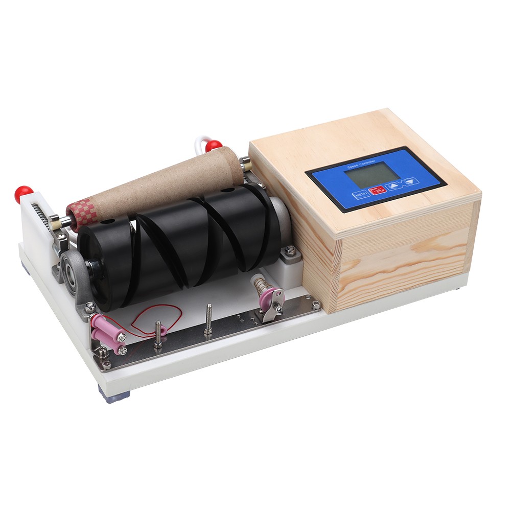 Yarn Winder Machine Wooden Cone Thread Winder With Timing & Stranding Function