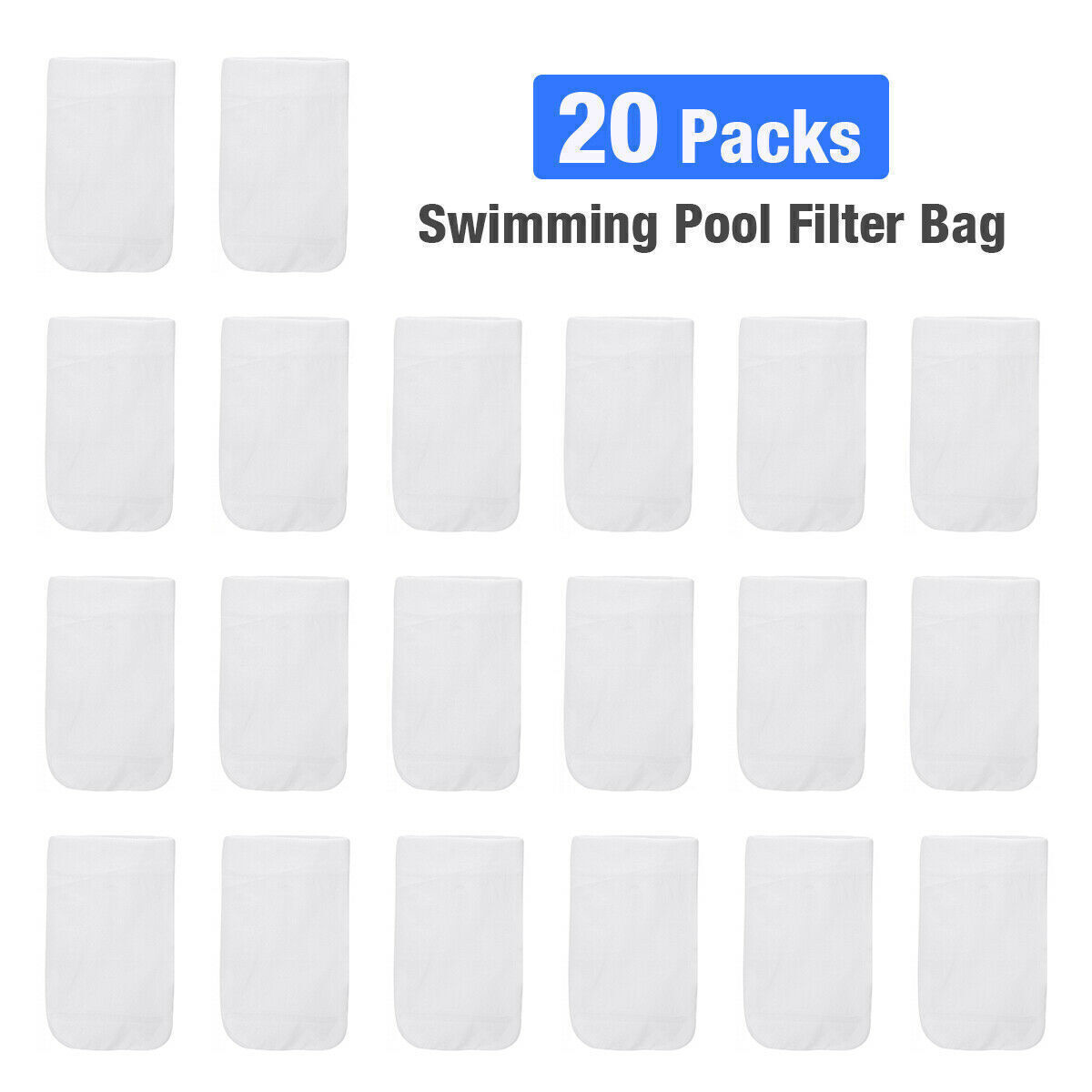 1-30 Packs Pool Skimmer Socks Filter Replacement Savers for Basket Swimming Pool