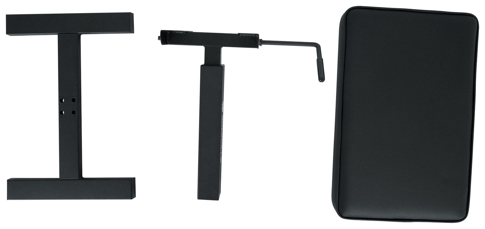 Rockville AIR-BENCH Keyboard/Piano Bench Chair Hydraulic Air Lift+Comfy Padding