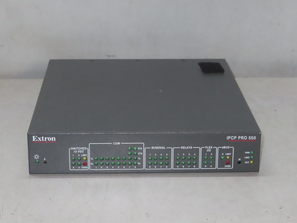 Extron IPCP Pro 550 - IP Link Pro Control Processor Part # 60-1418-01