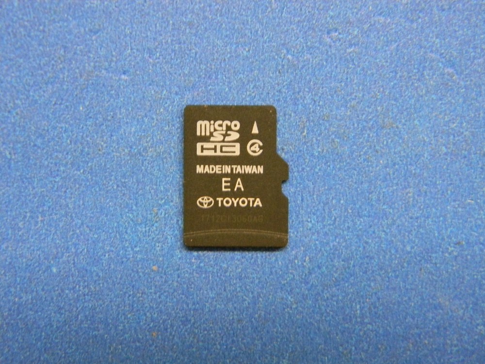 2017 TOYOTA highlander NAVIGATION NAV DATA MAP MICRO SD CARD OEM 86271-0E185