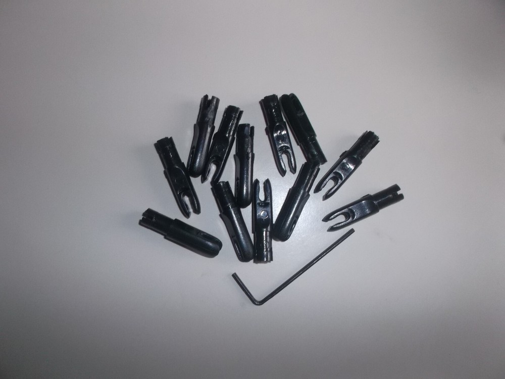 Original Gold Tip Lock Nocks Size 246 One Dozen