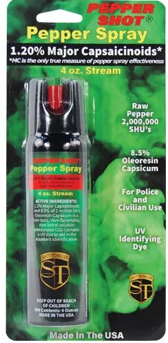 Pepper Shot 1.2% Mc Pepper Spray